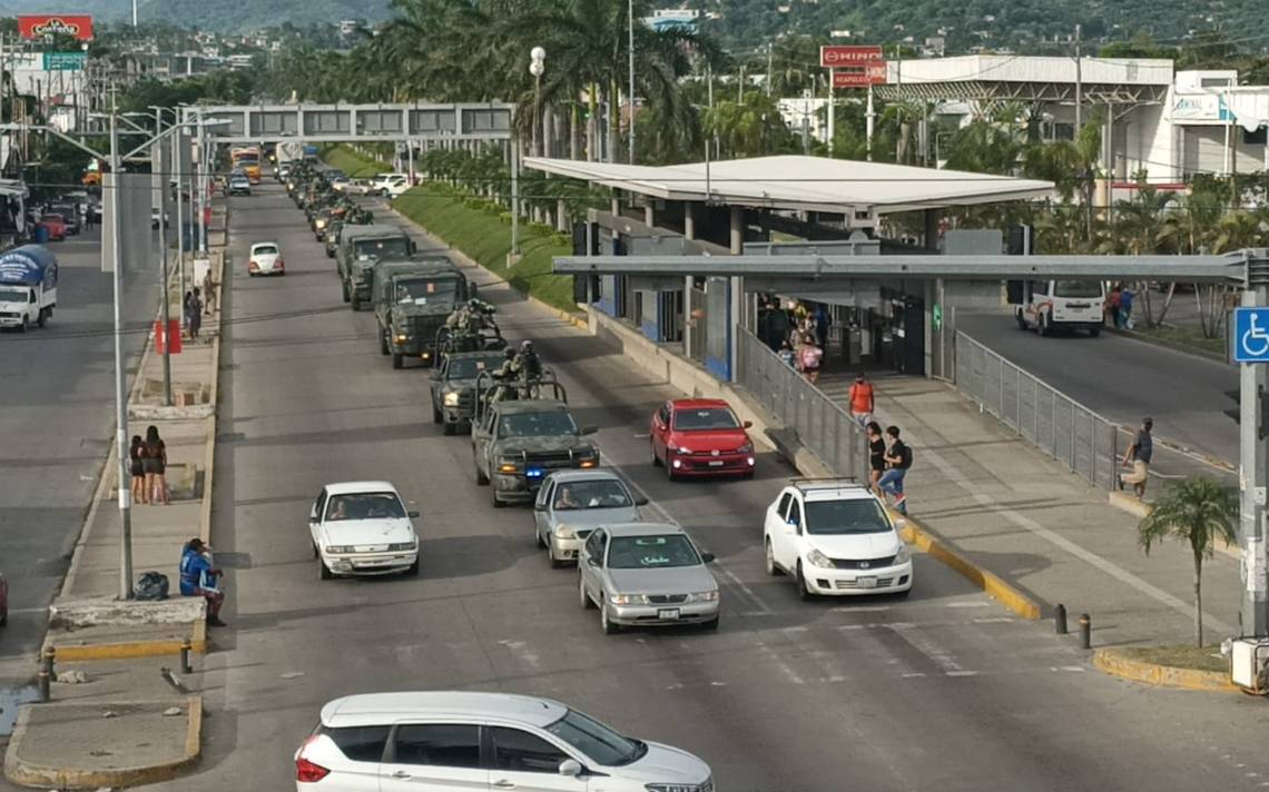 Llegan 300 militares más a Guerrero para reforzar tareas de seguridad